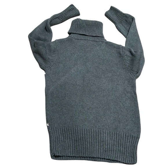 Tommy Hilfiger vintage womens cotton turtleneck snowflake sweater medium 90s - Picture 3 of 7